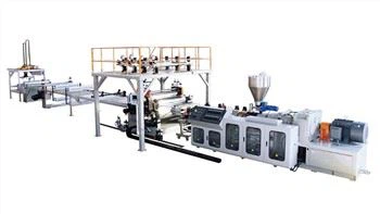 Línia d'extrusió de sòls ambientals de plàstic de pedra SPC